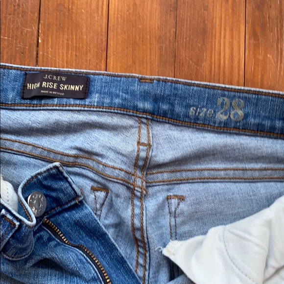 J. Crew High Rise Skinny Jeans - Picture 3 of 4